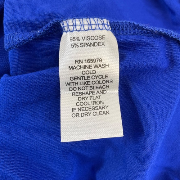 Cable & Gauge Short Sleeve Lightweight Shirt Blue Women’s Size Medium NEW - Picture 2 of 9